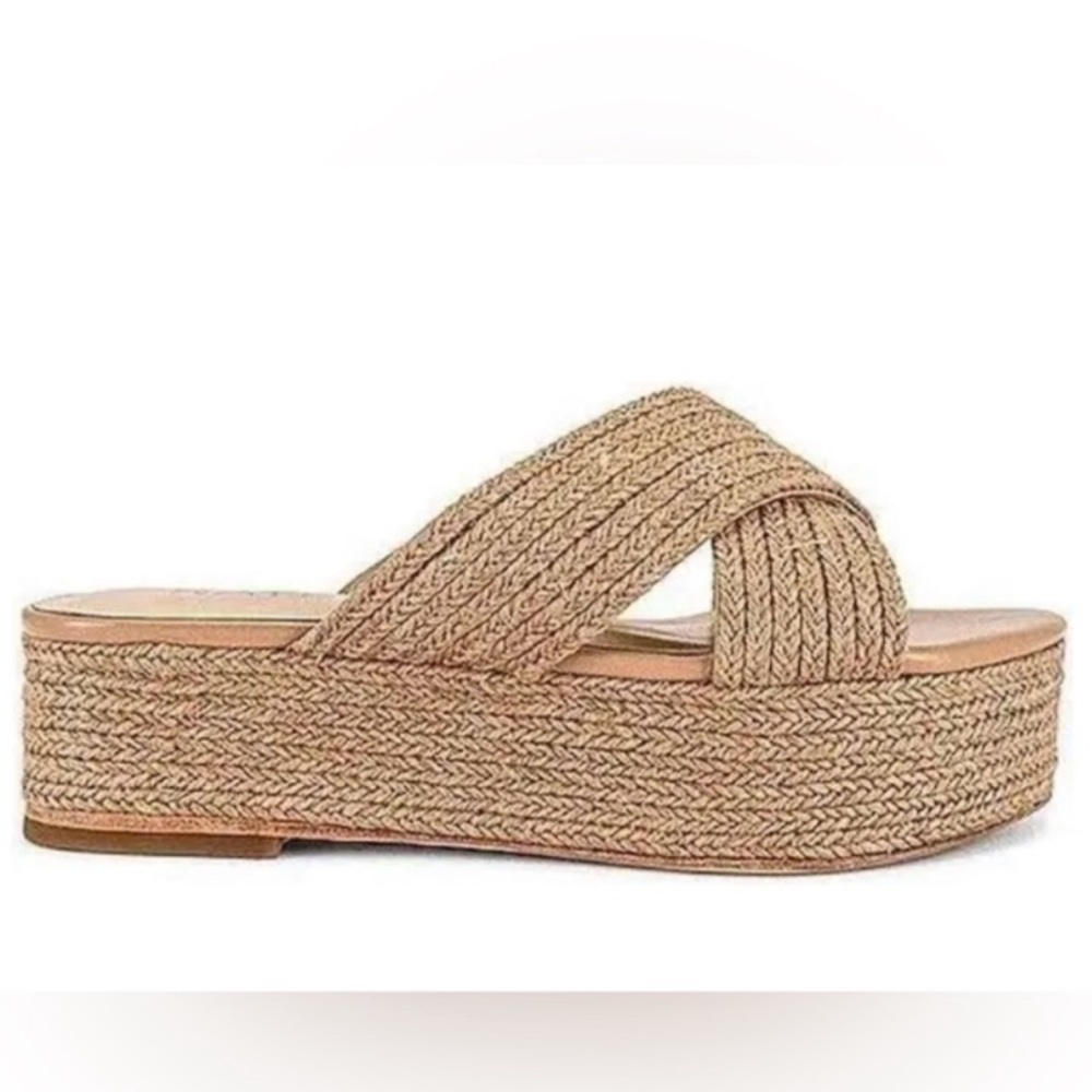 RAYE | Tiko Wedge Jute Espadrilles in Natural